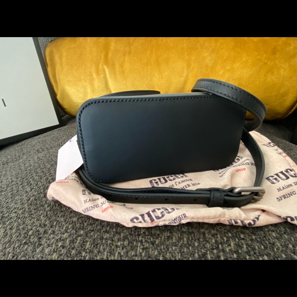 Gucci black small logo crossbody bag - Picture 8 of 11